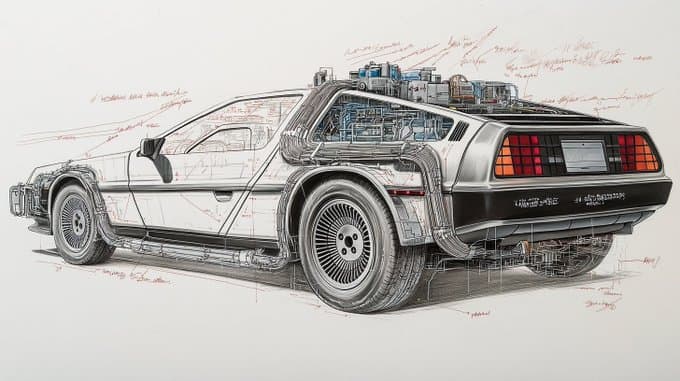 Detailed technical drawings