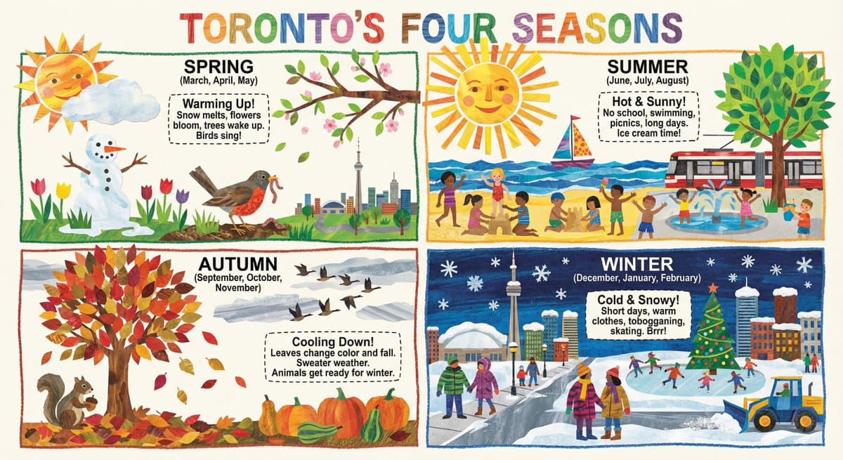Seasonal Changes Infographic