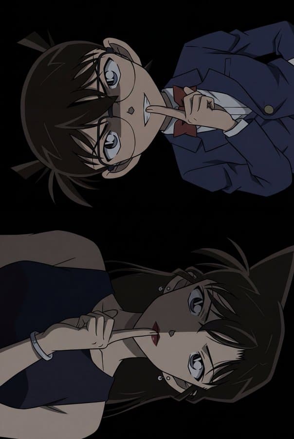 Shinichi Kudo and Ran Mouri