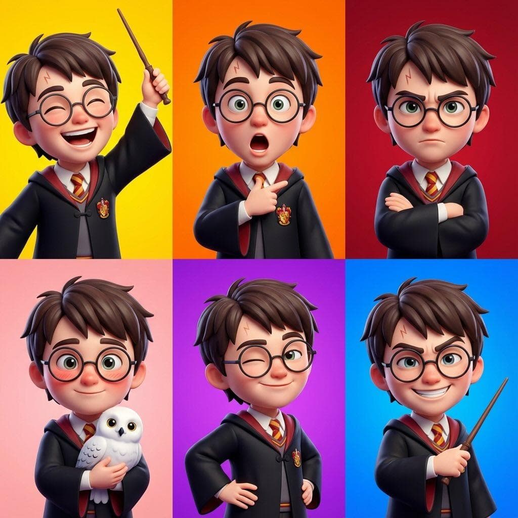 3D Cartoon-Style Character