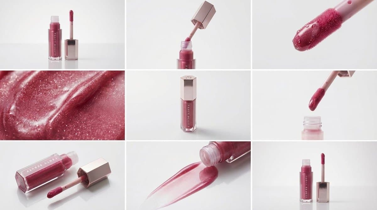 Producción de anuncios para comercio electrónico de cosméticos 3×3